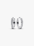 Sparkling Huggie Hoop Earrings