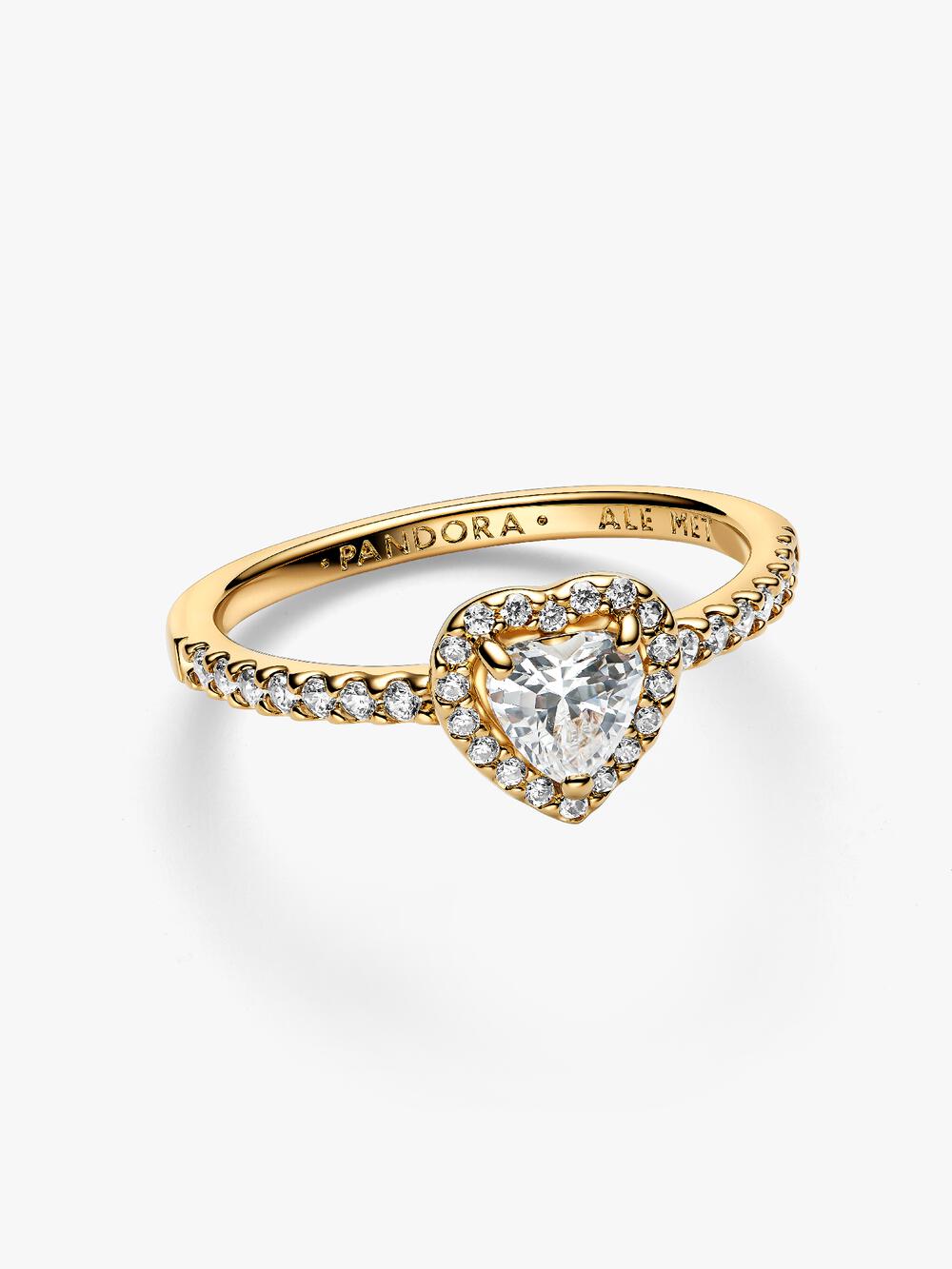 Elevated Heart Ring