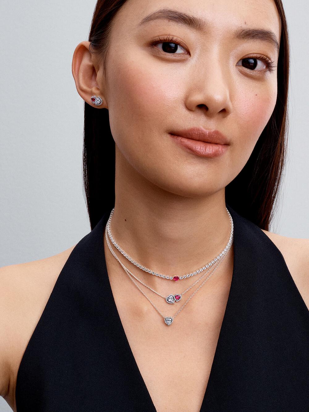 Elevated Heart Necklace