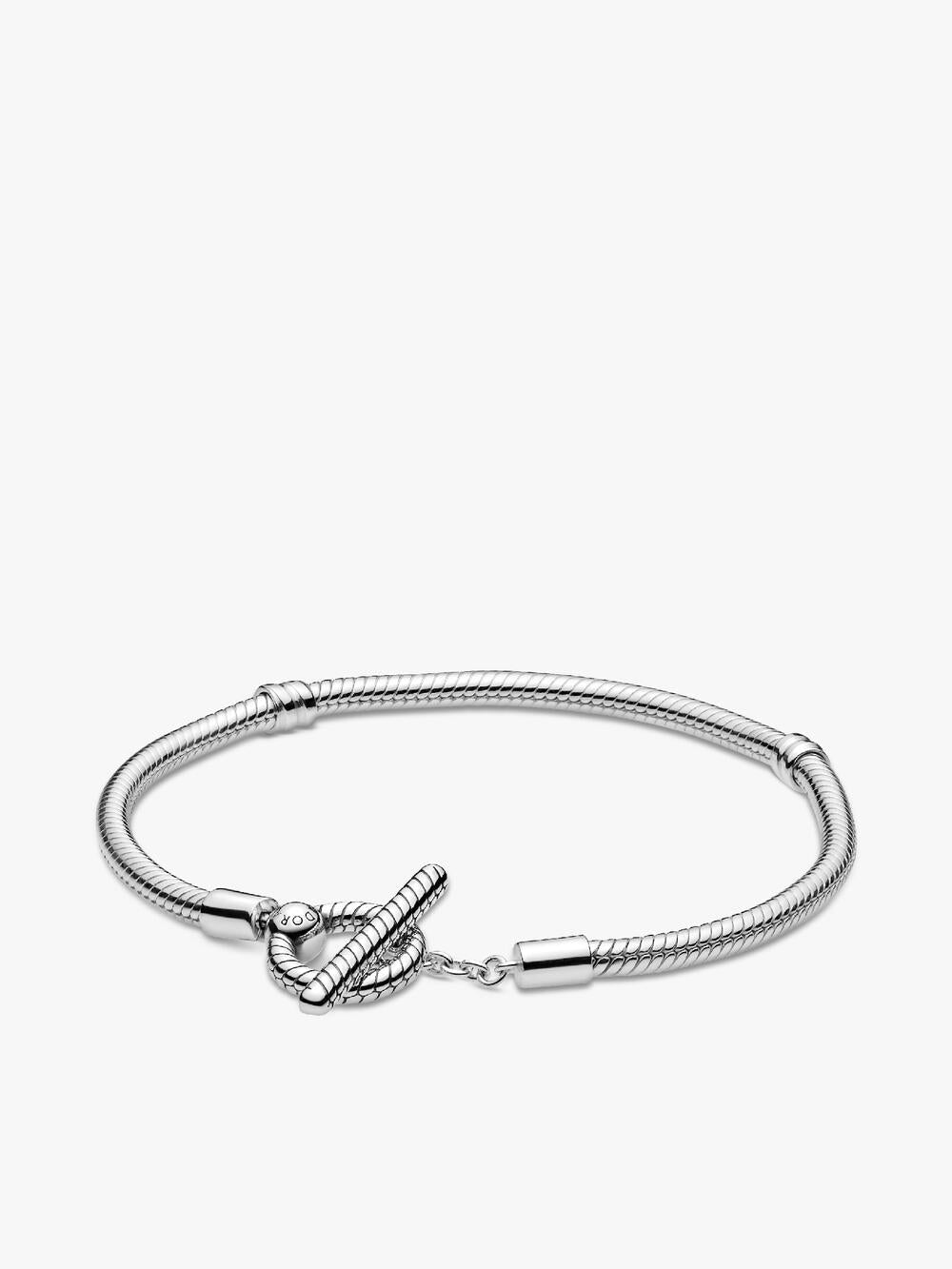 Pandora Moments Marvel The Avengers Logo Clasp Snake Chain Bracelet