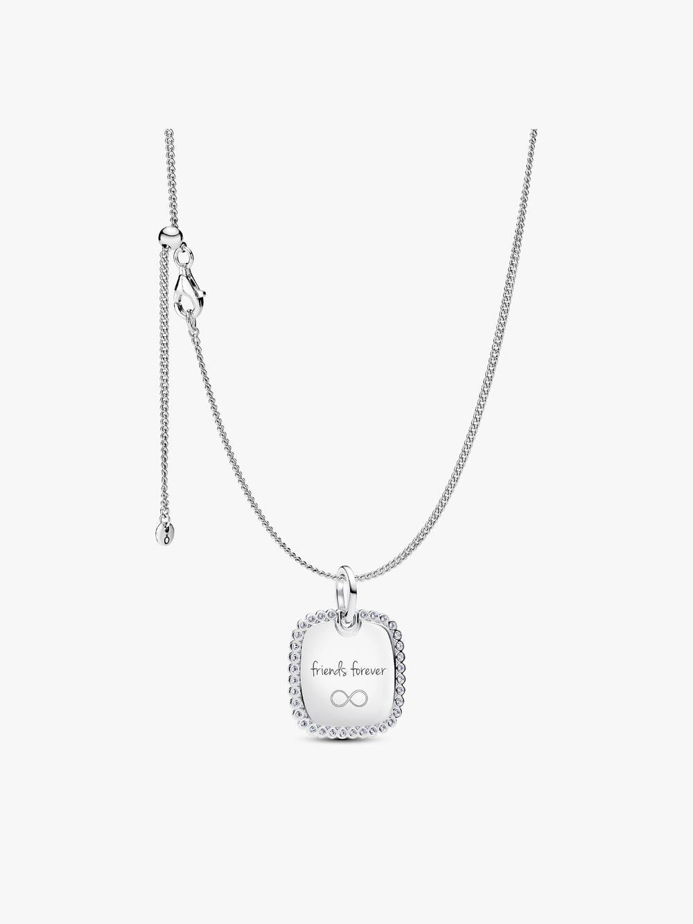 Engravable Rectangle Tag Pendant