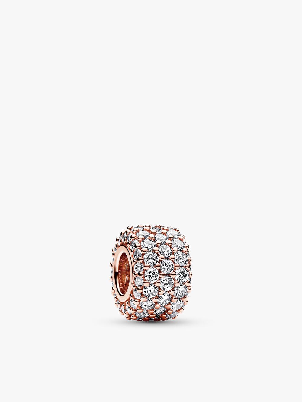 Pandora Moments Heart T-Bar Snake Chain Bracelet
