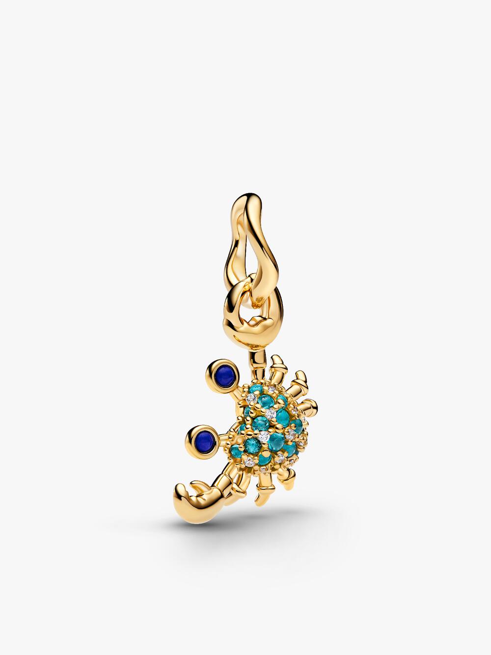 Treated Freshwater Cultured Baroque Pearl Mouse Dangle Charm