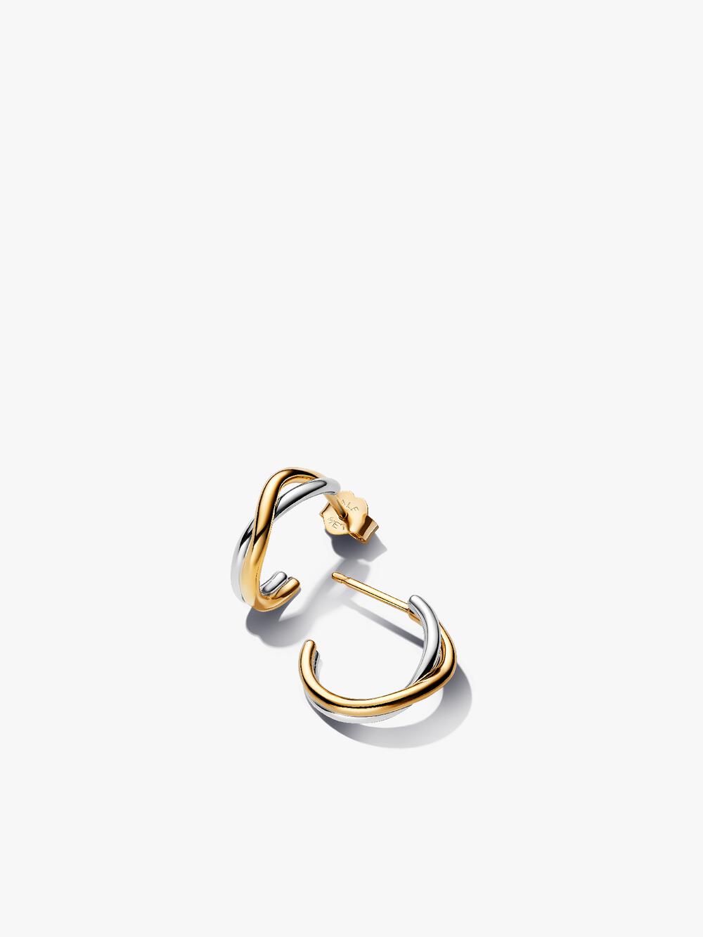 Two-tone Pavé Cuban Chain Bracelet