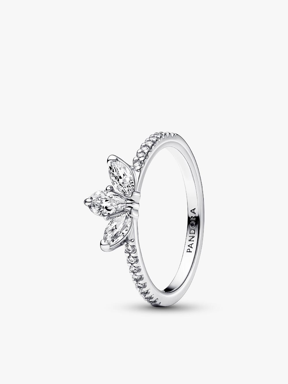 Double Heart Sparkling Ring