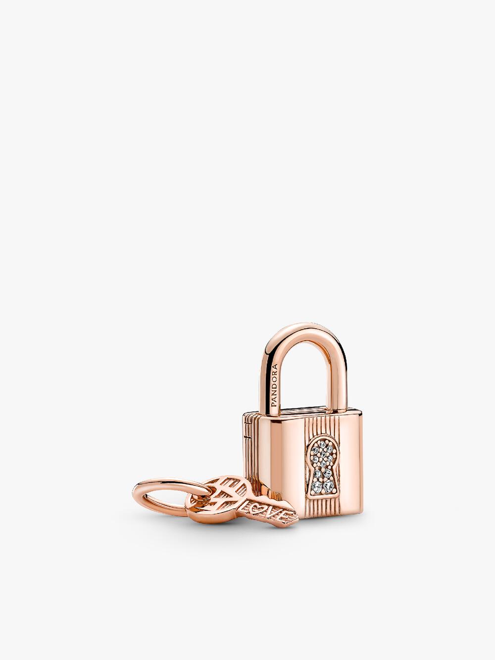 Pandora Moments Heart T-Bar Snake Chain Bracelet