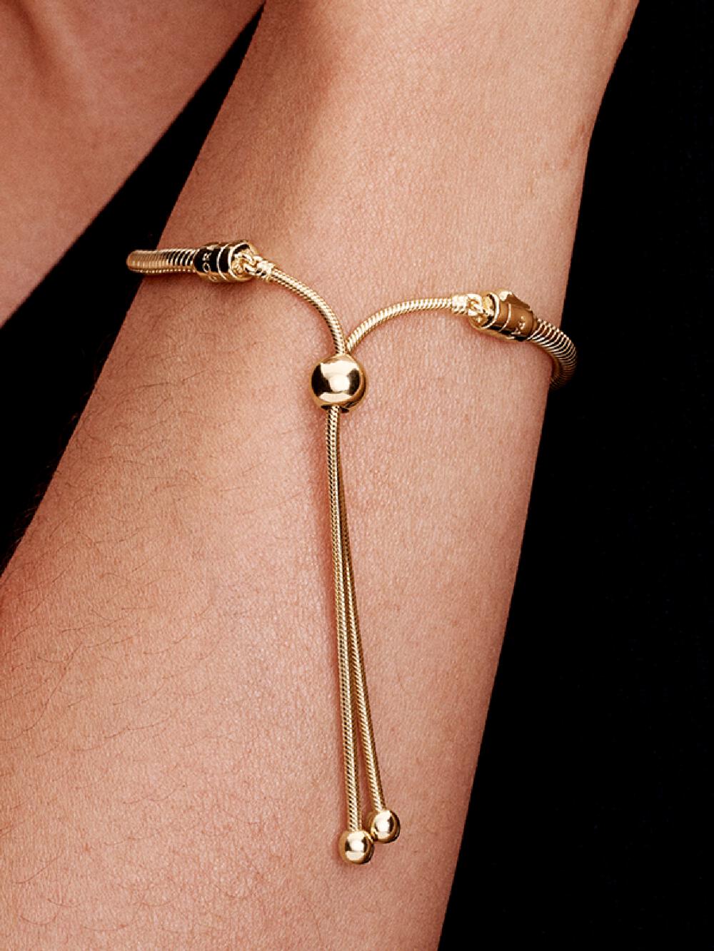 Snake Chain Slider Bracelet