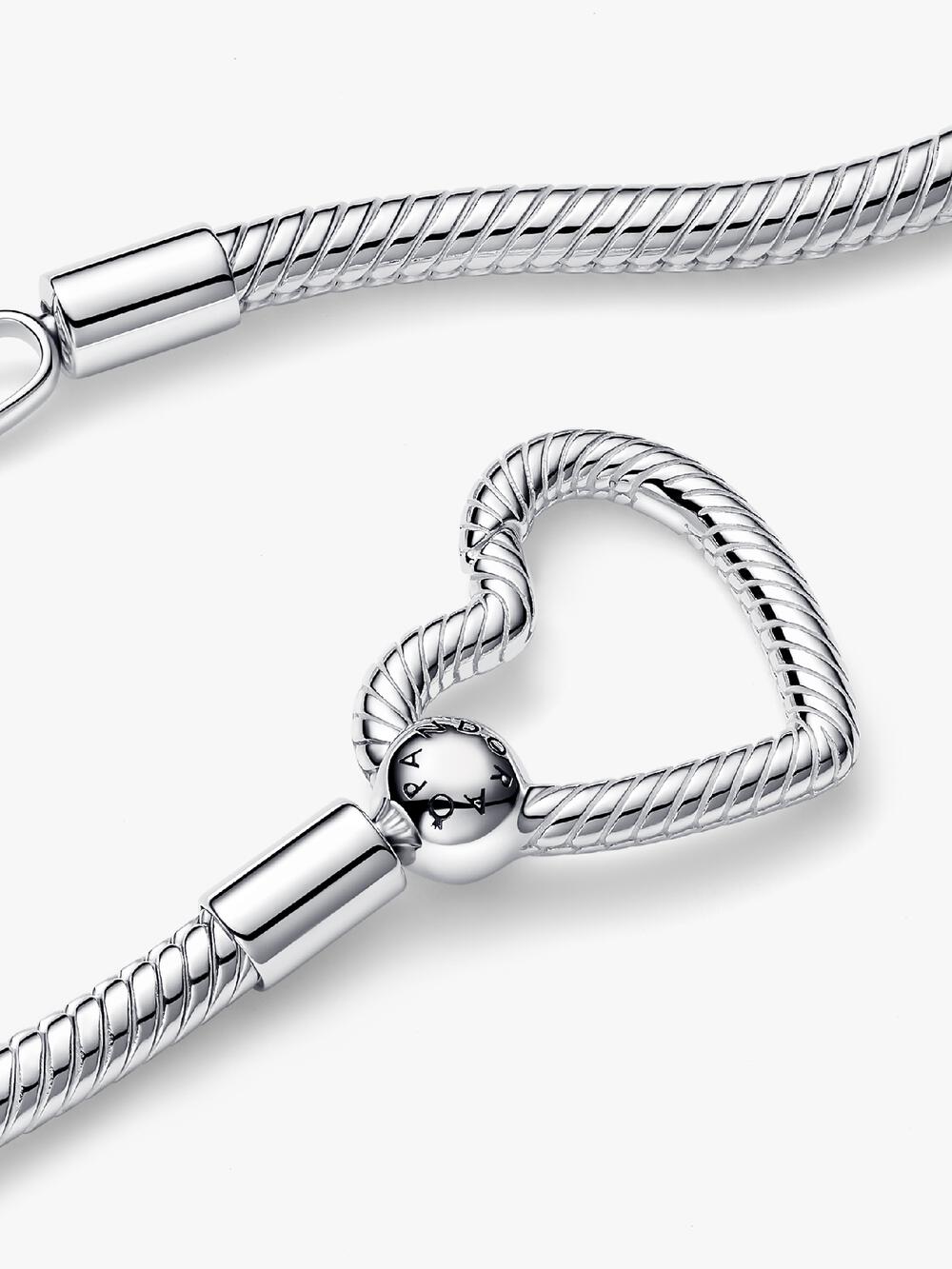 Heart Closure Snake Chain Necklace