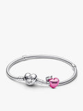 2026 Pink Graduation Charm Bracelet Set