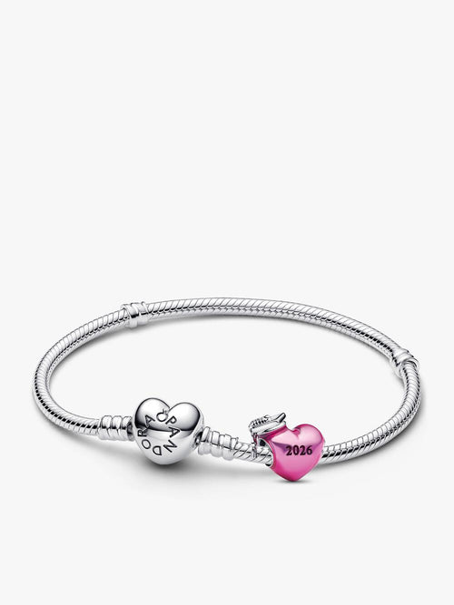 2026 Pink Graduation Charm Bracelet Set