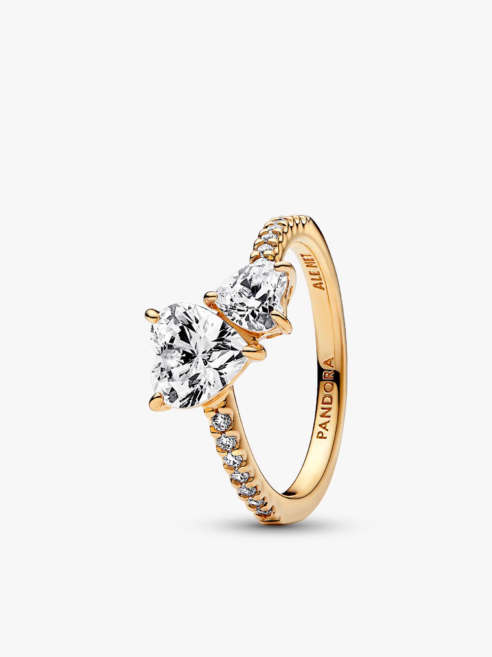 Elevated Heart Ring