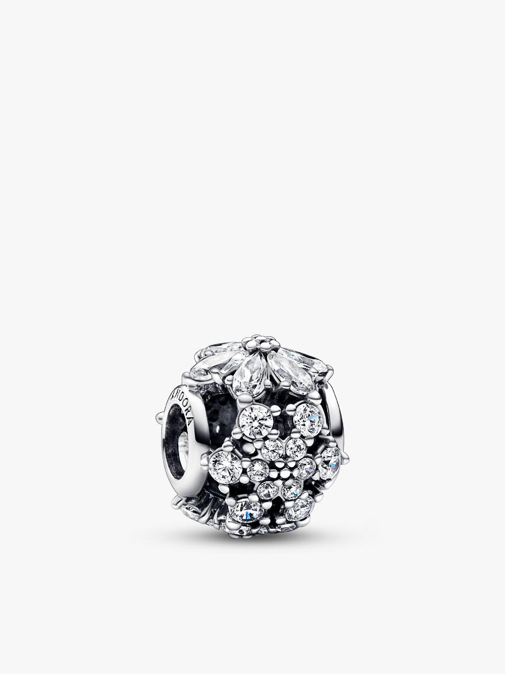 Sparkling Moon Stud Earrings