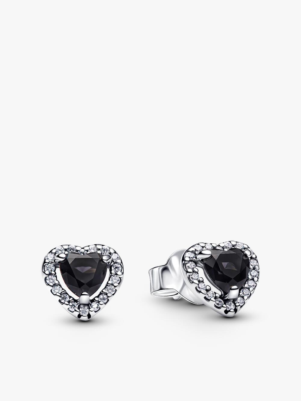 Square Halo Stud Earrings