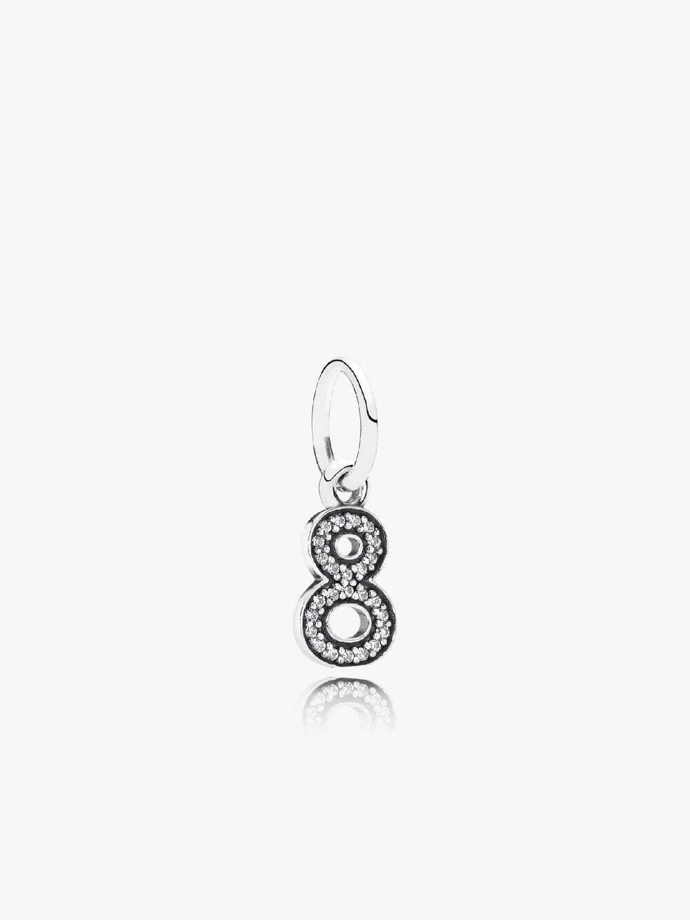 Pavé Heart Hoop Earrings