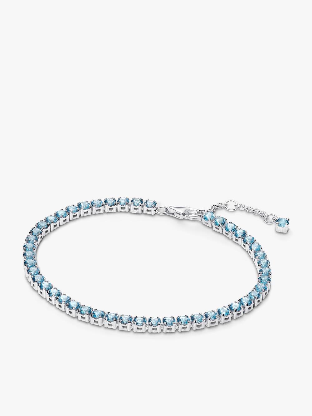 Sparkling Pink Tennis Bracelet