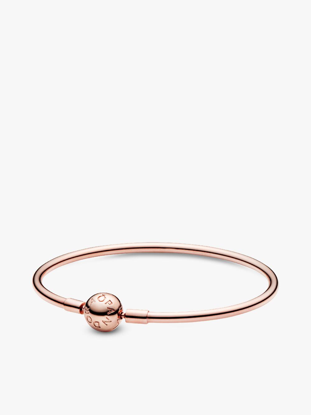 Pandora Moments Heart T-Bar Snake Chain Bracelet