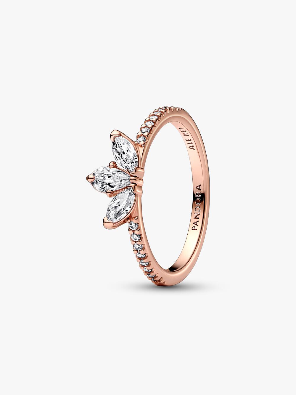 Sparkling Herbarium Cluster Ring