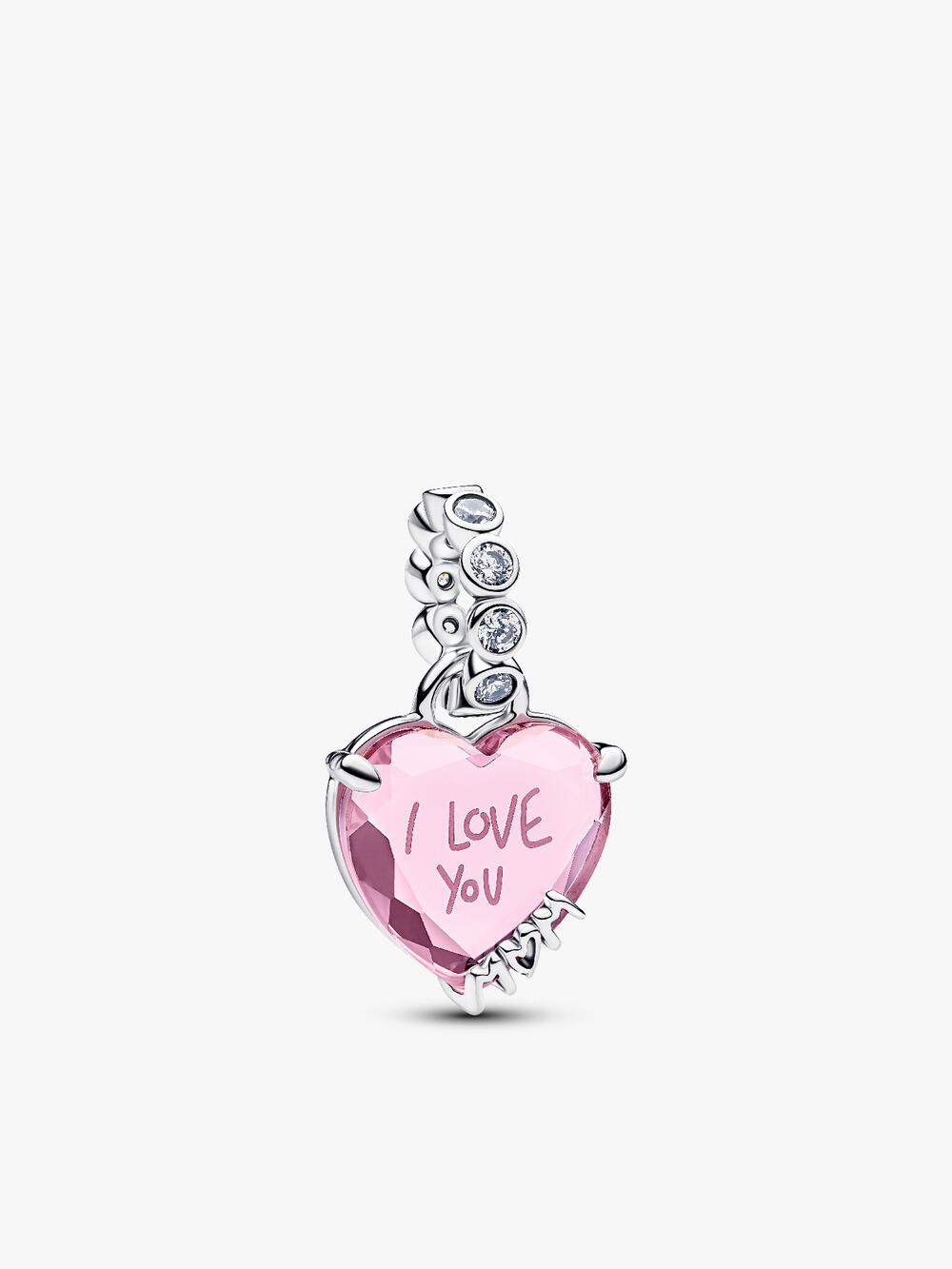 Moments Heart & Snake Chain Bracelet