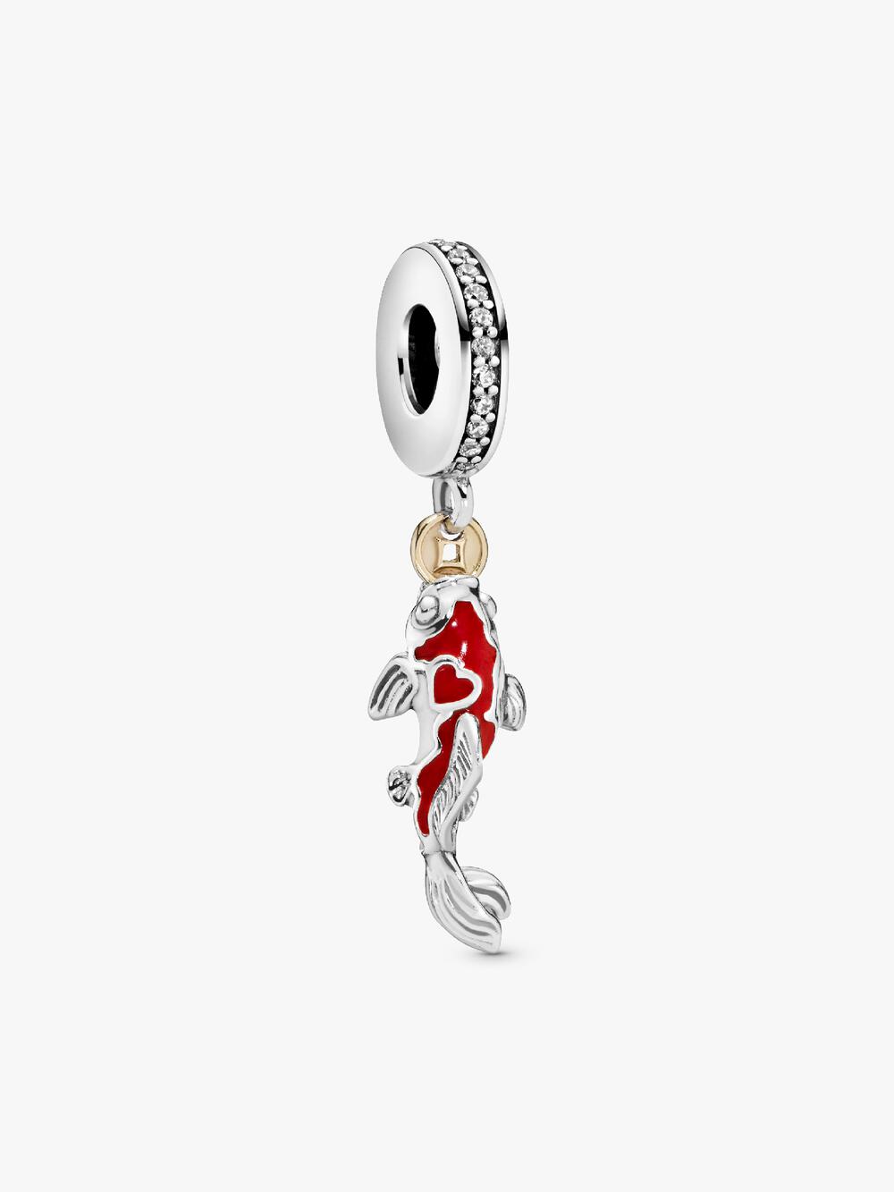 Pandora Moments Heart Closure Snake Chain Bracelet