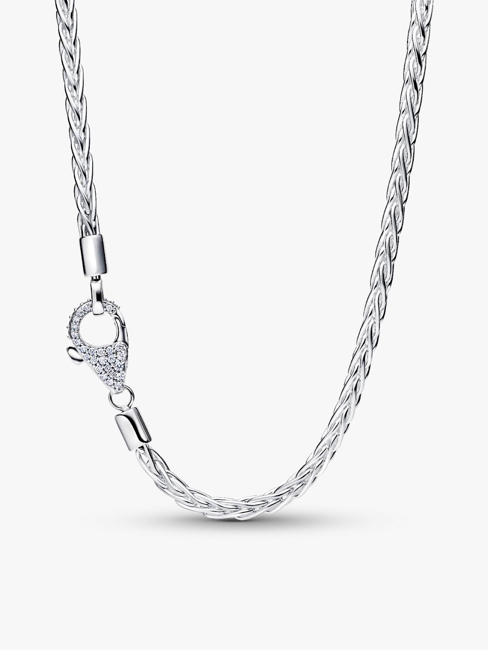 Heart Closure Snake Chain Necklace