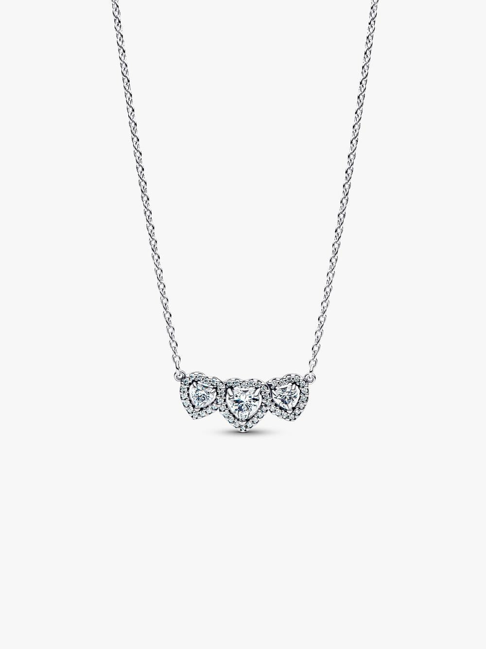 Halo Heart Trilogy Collier Necklace