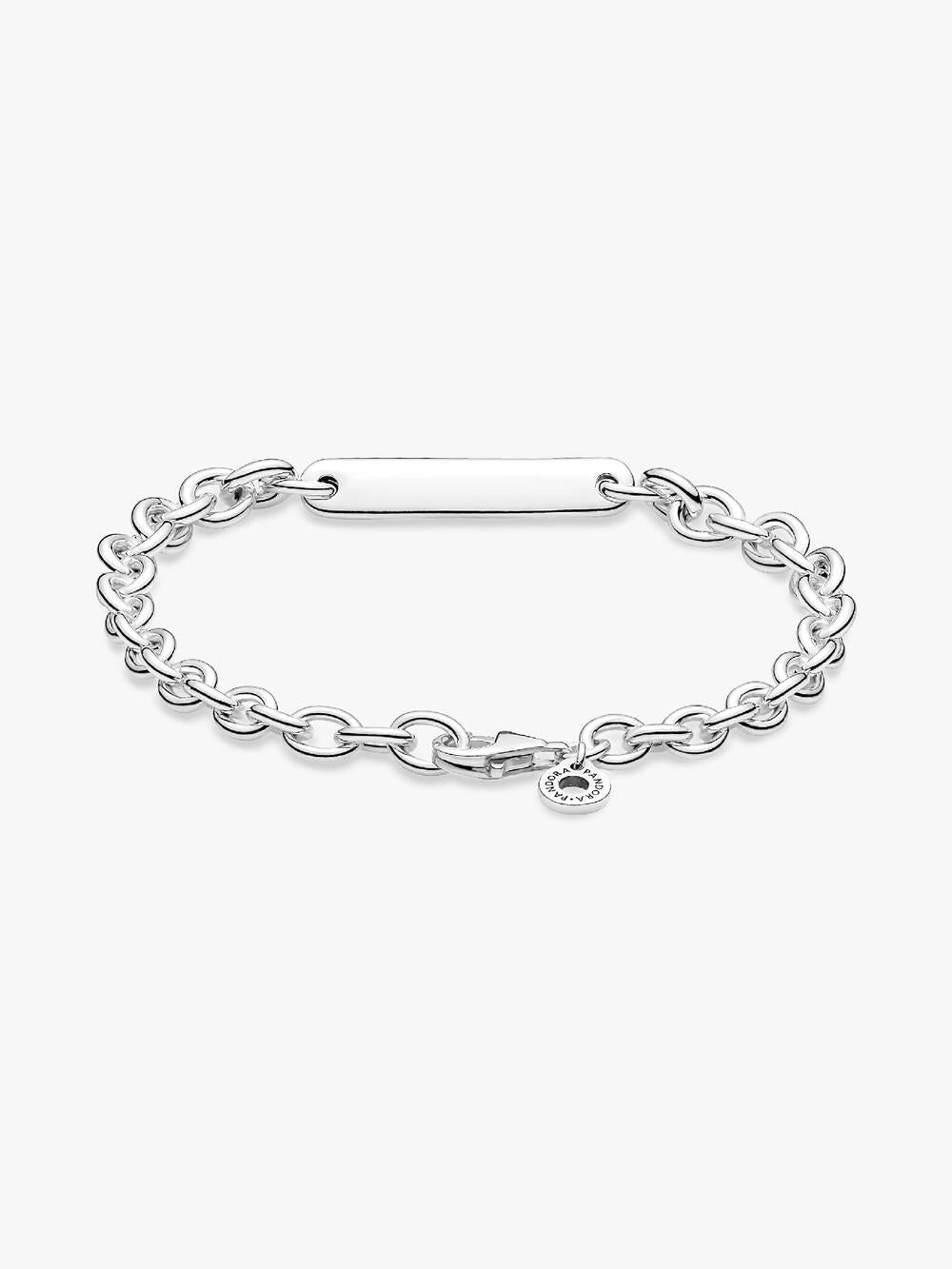 Engravable Bar Link Bracelet