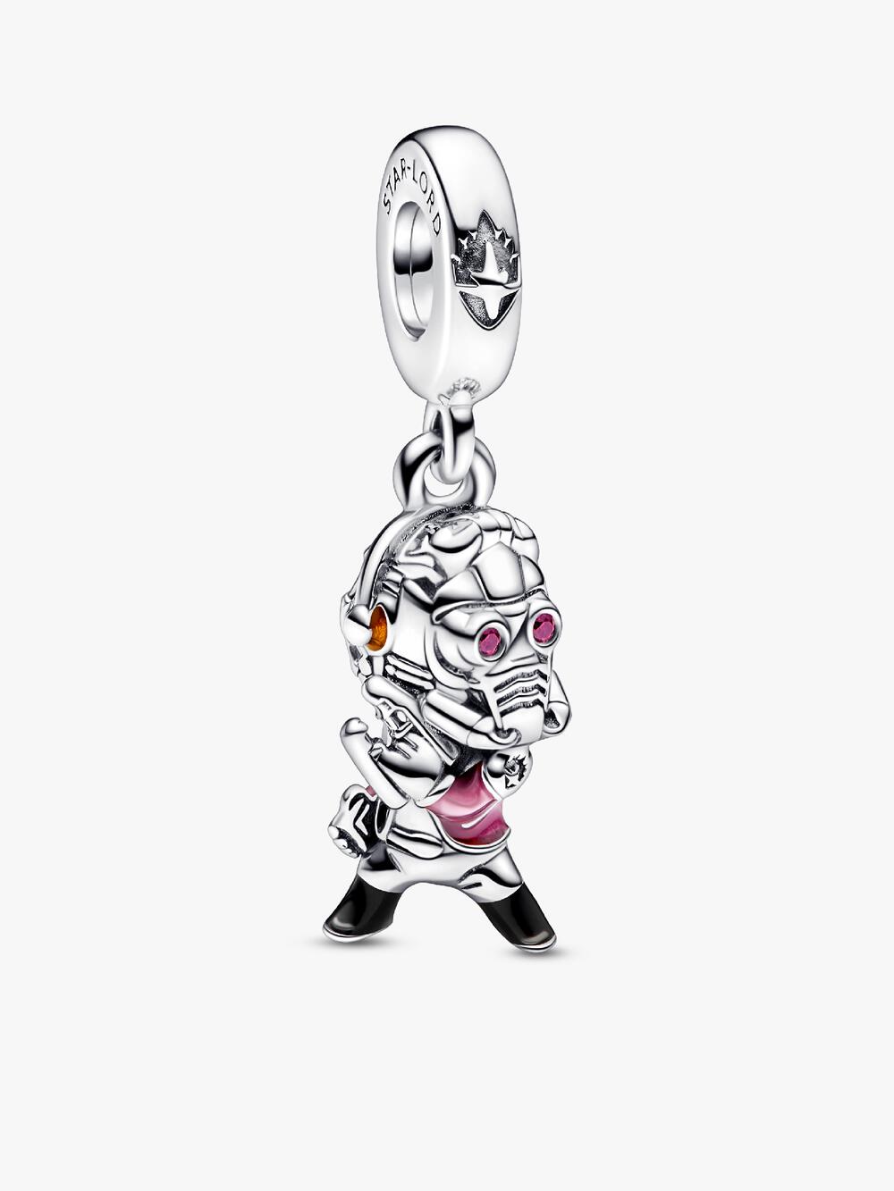 Pandora Moments Marvel The Avengers Logo Clasp Snake Chain Bracelet