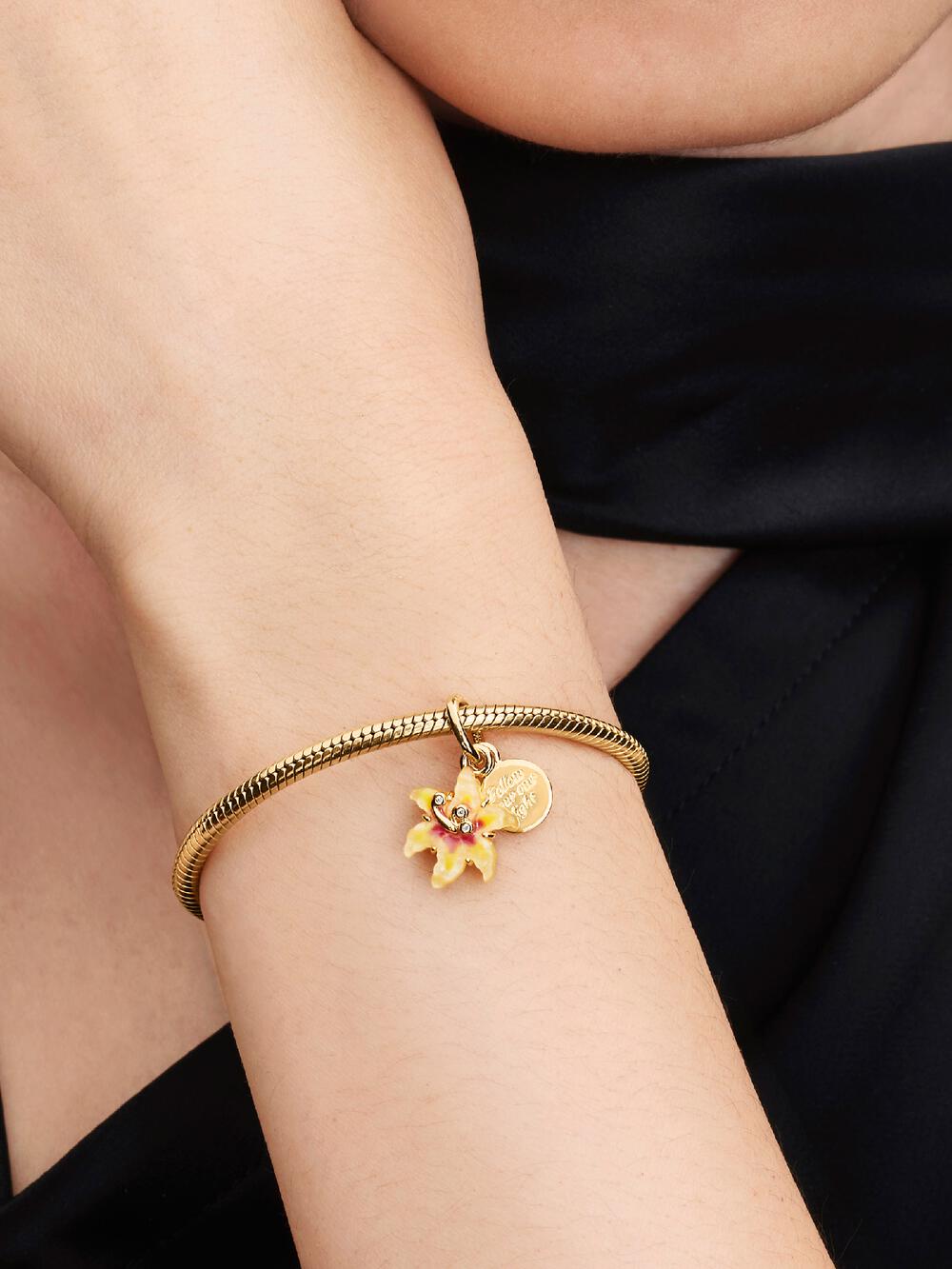 Disney Tangled Sundrop Flower Glow-in-the-dark Charm