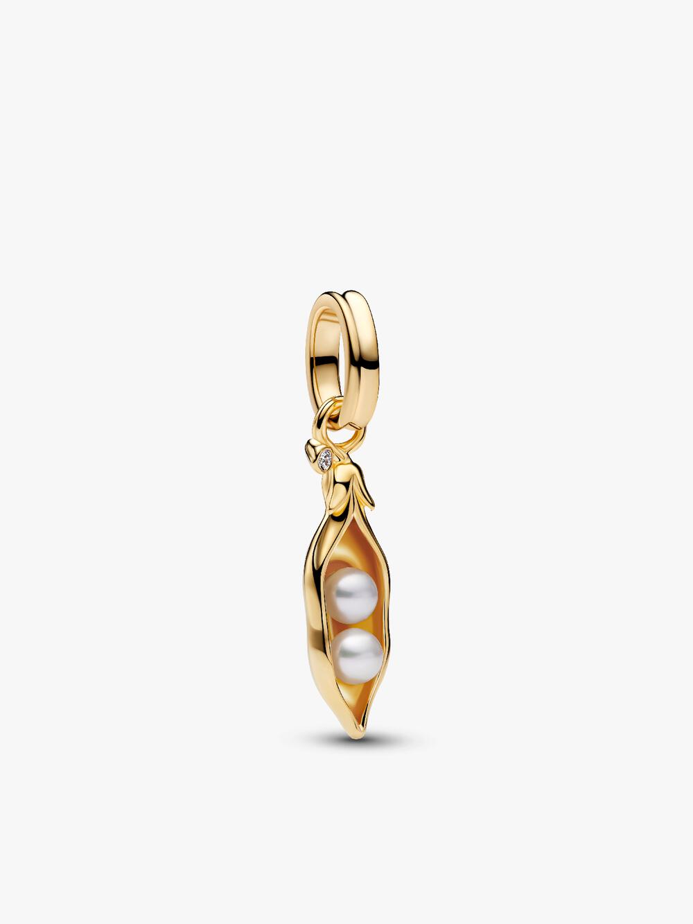 Treated Freshwater Cultured Baroque Pearl Submarine Dangle Charm