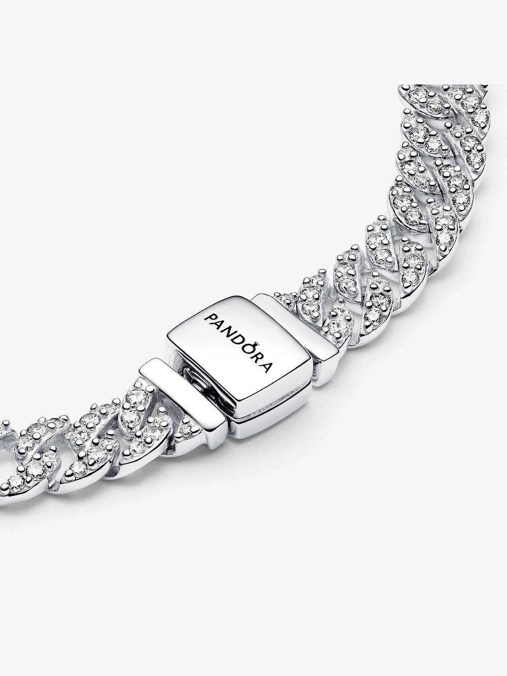 Pavé Cuban Chain Bracelet