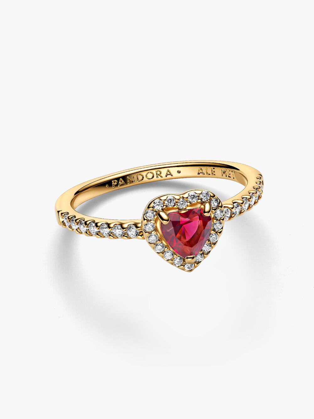 Elevated Heart Ring