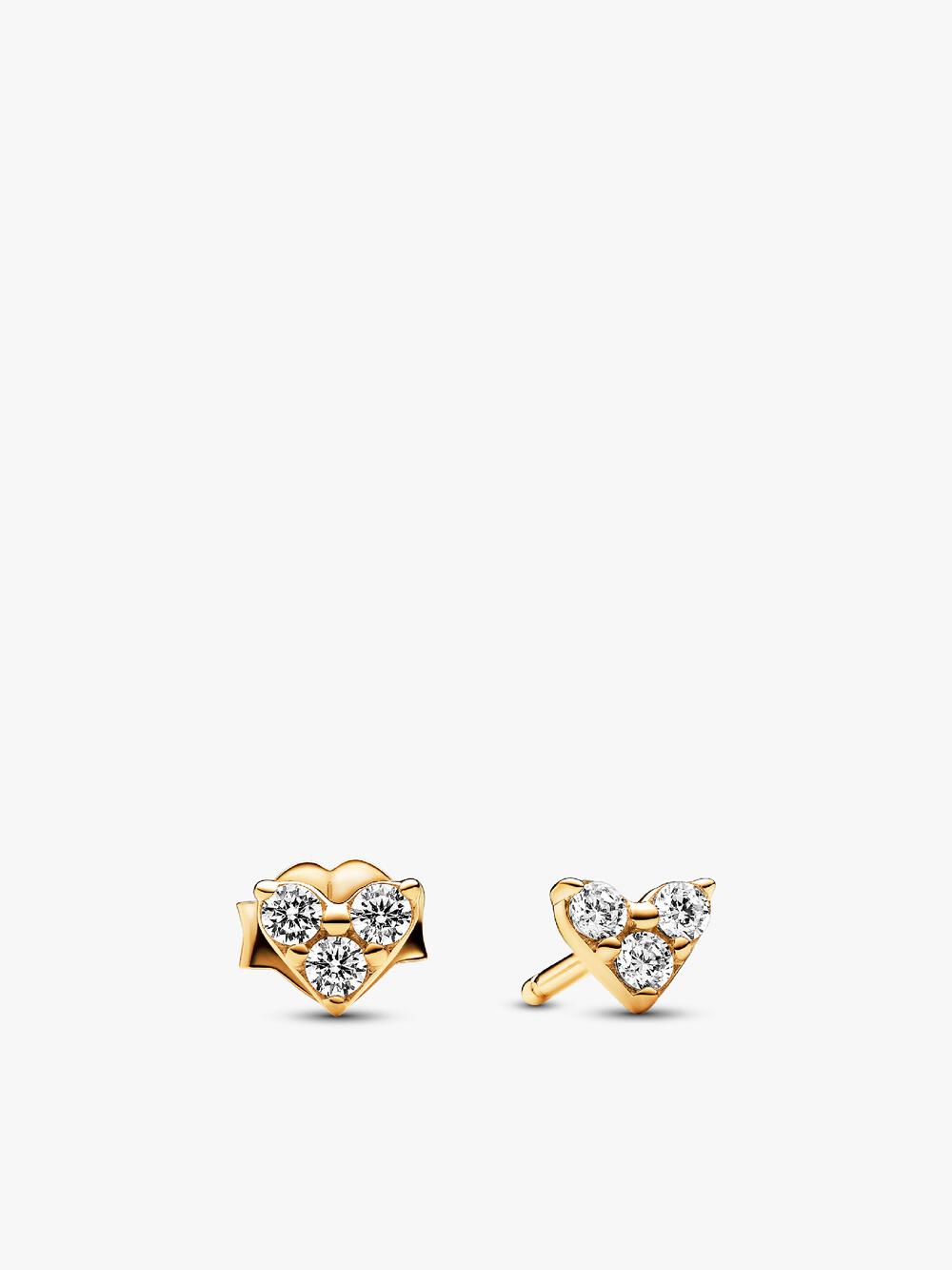 Sparkling Huggie Hoop Earrings