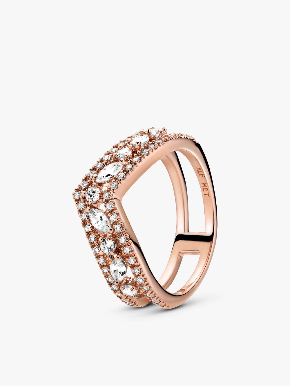 Sparkling Herbarium Cluster Ring