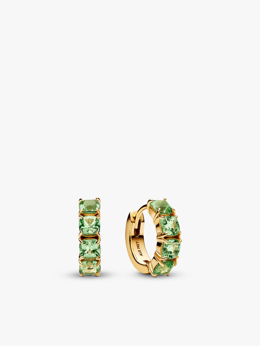 Sparkling Mini Hoop Earrings