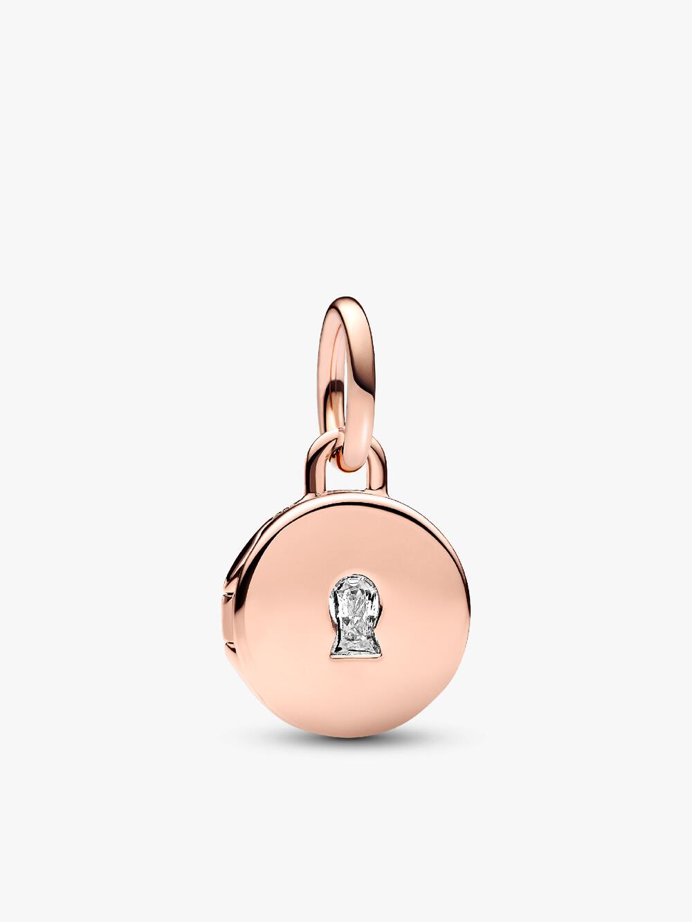 Pandora Moments Heart T-Bar Snake Chain Bracelet