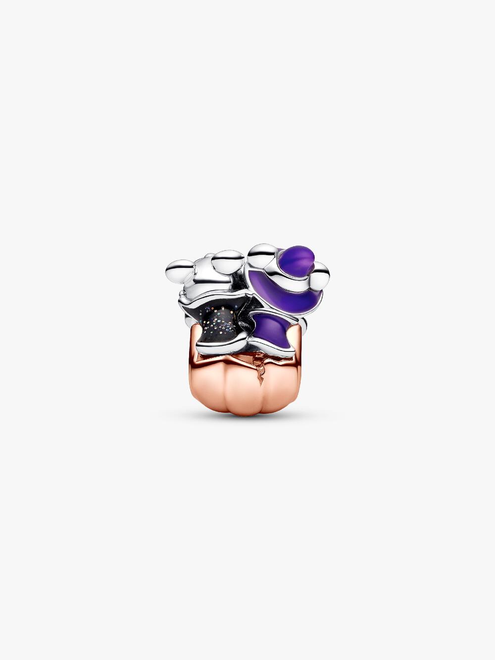 FINAL SALE - Disney Mickey Mouse & Minnie Mouse Halloween Pumpkin Charm