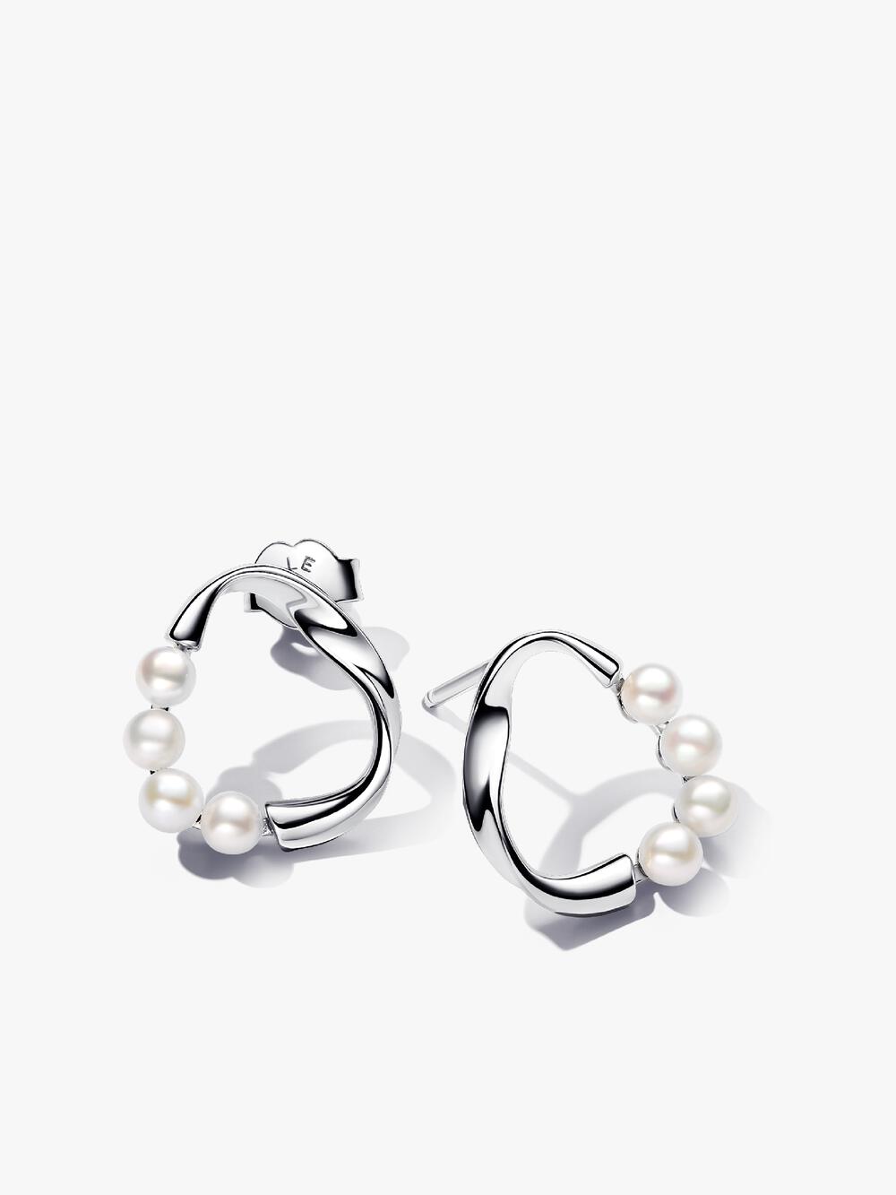 Round Huggie Hoop Earrings