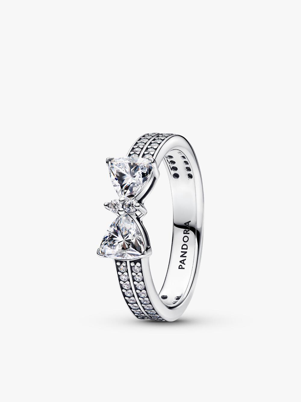 Sparkling Small Bow Stud Earrings