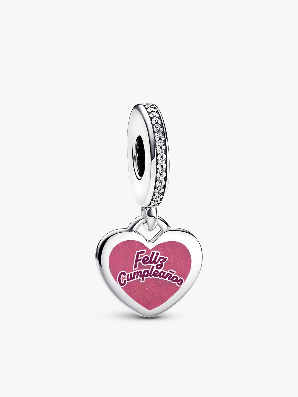 Pandora Moments Heart Closure Snake Chain Bracelet