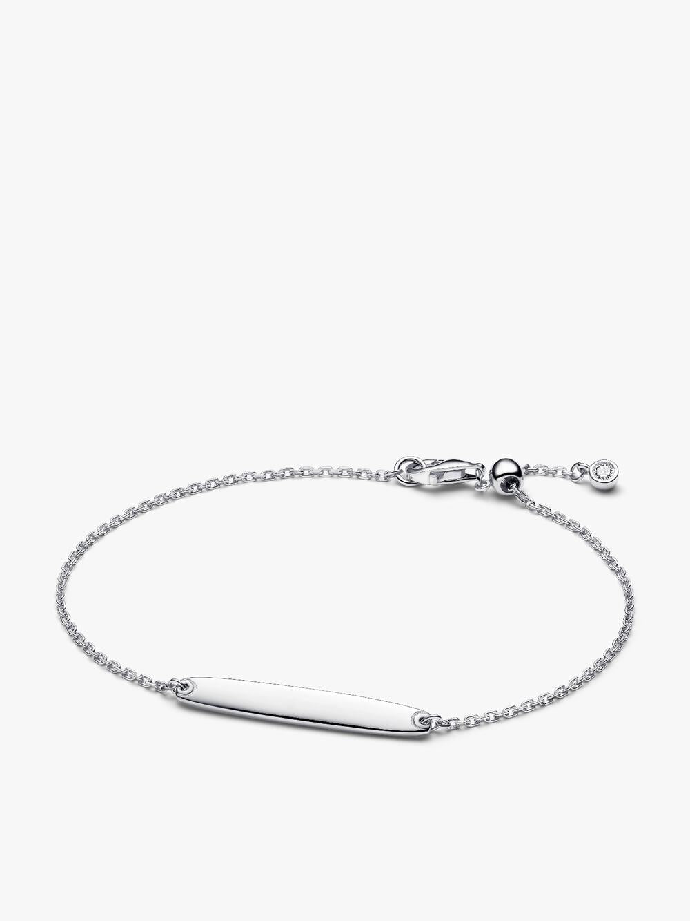 Engravable Bar Link Bracelet