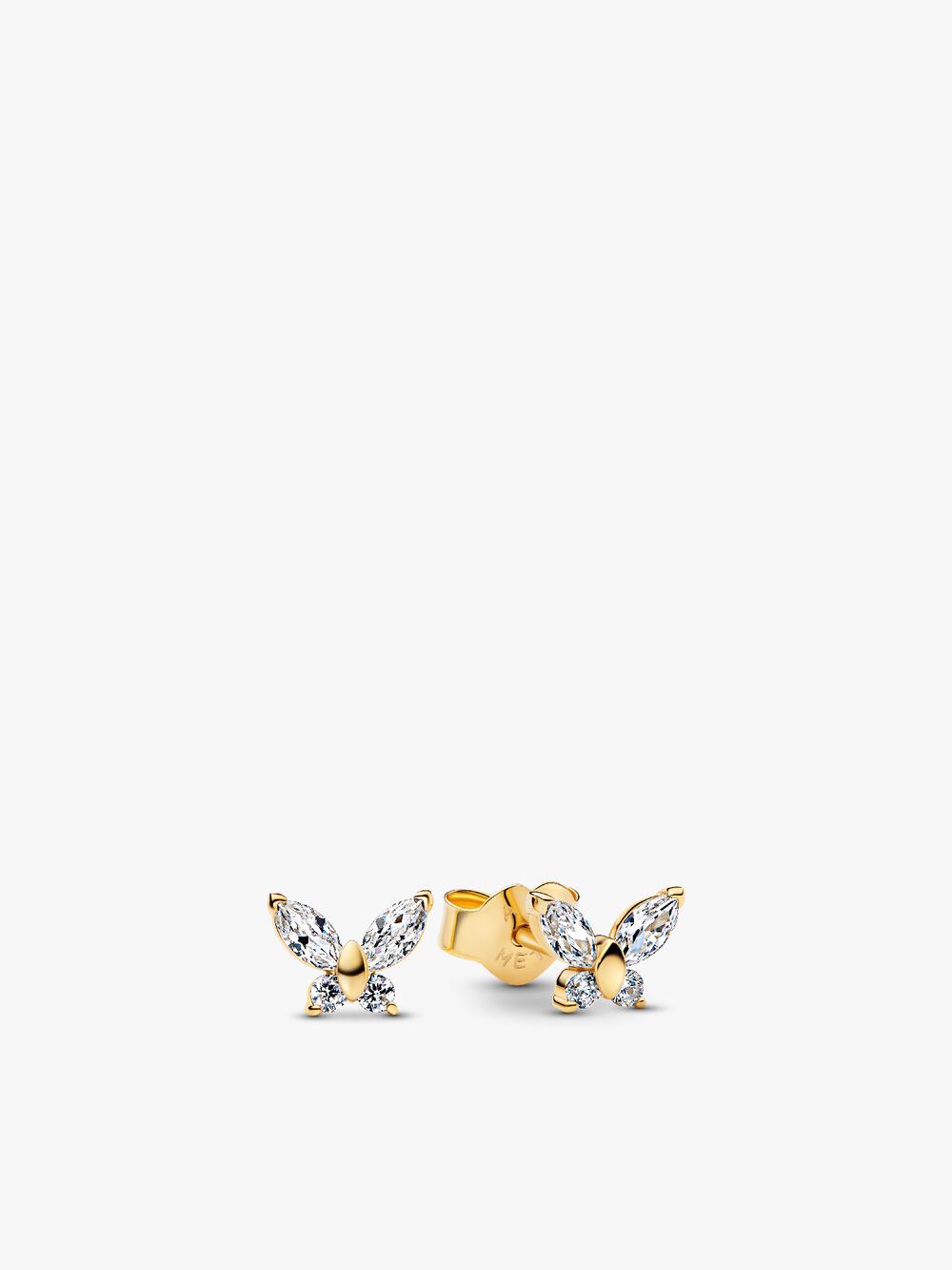 Sparkling Huggie Hoop Earrings