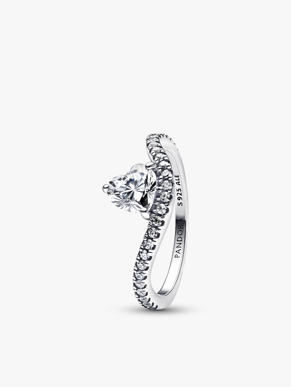 Heart Cuban Chain Ring