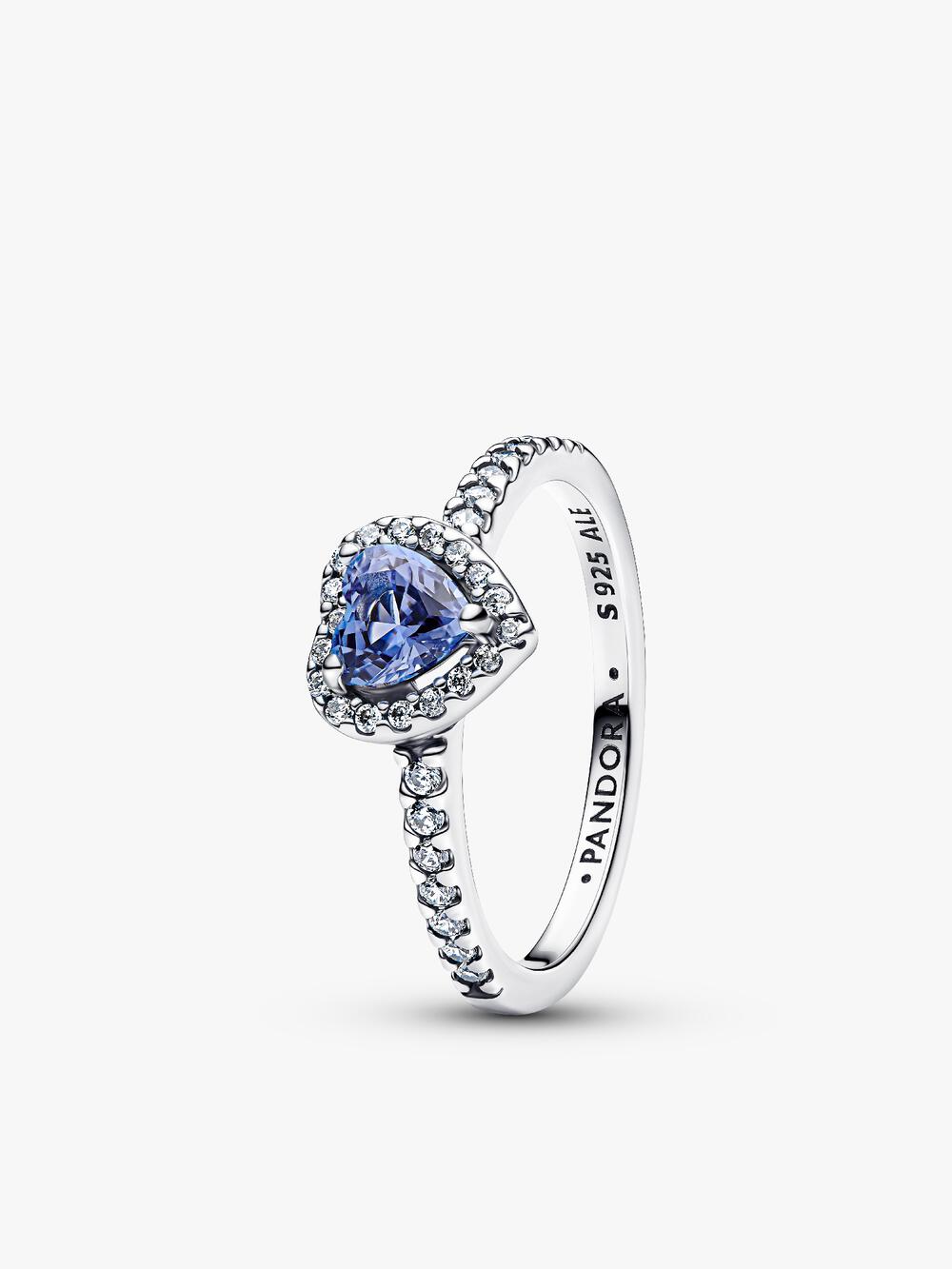 Double Heart Sparkling Ring