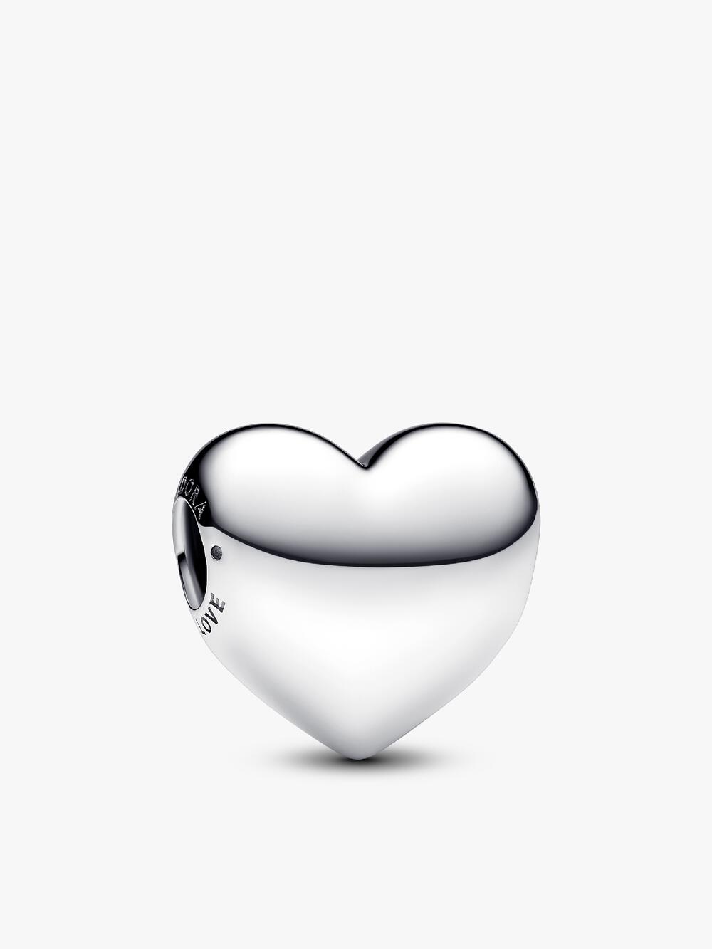Pandora Moments Heart Closure Snake Chain Bracelet