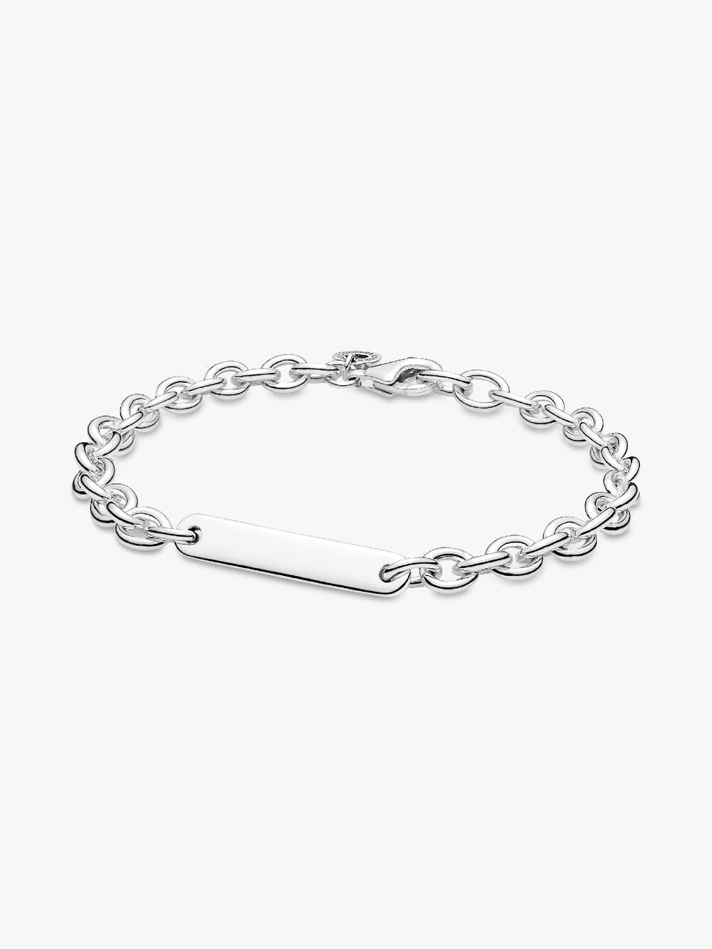 Engravable Bar Link Bracelet
