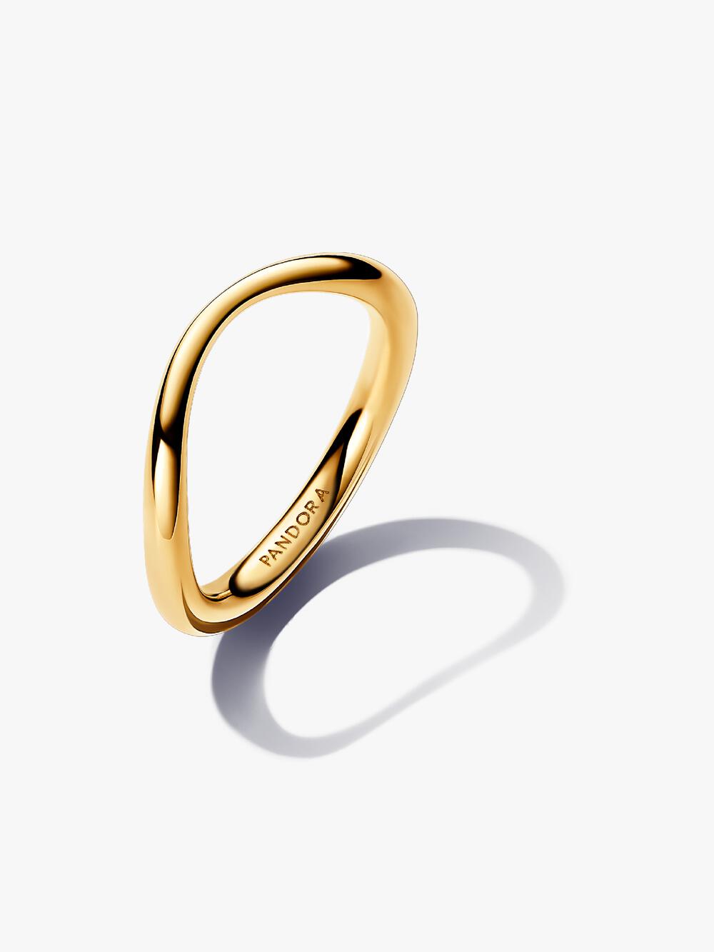 Organically V-shaped Open Hoop Earrings