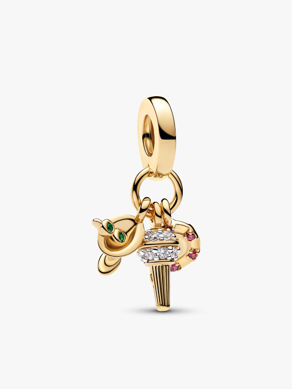 Treated Freshwater Cultured Baroque Pearl Submarine Dangle Charm