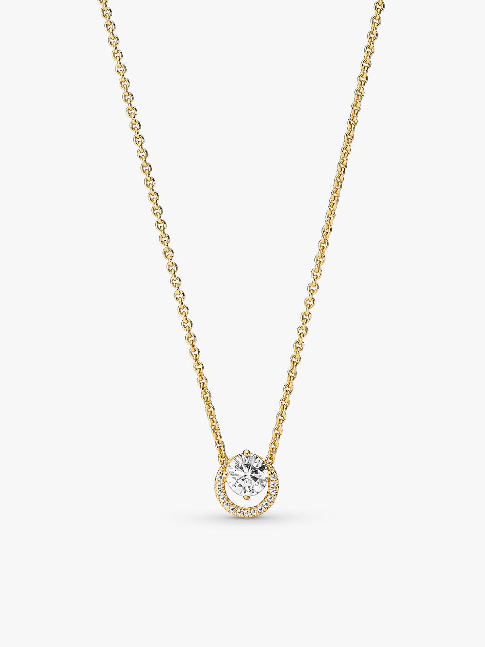Sparkling Heart Collier Necklace