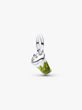 Iced Matcha Latte Murano Glass Dangle Charm