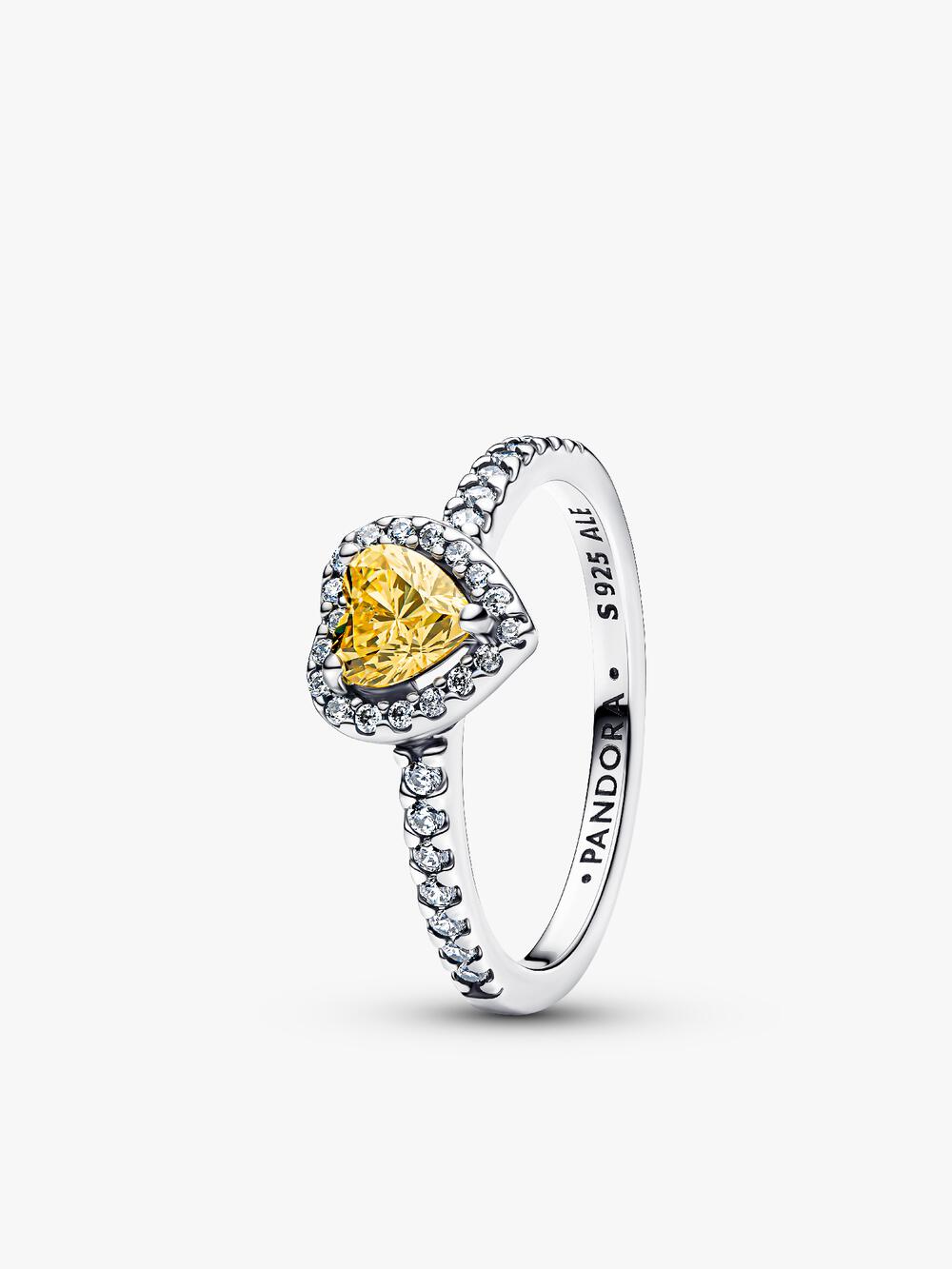 Elevated Heart Ring
